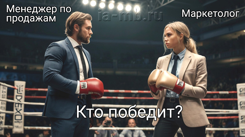 Маркетинг vs Продажи